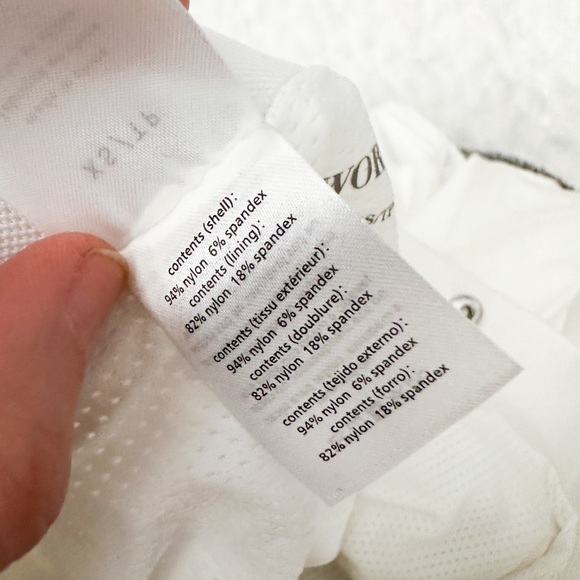 NWT- WEWOREWHAT Pleated High-Rise Stretch-Woven Tennis Skort -
Optic White - Picture 11 of 13